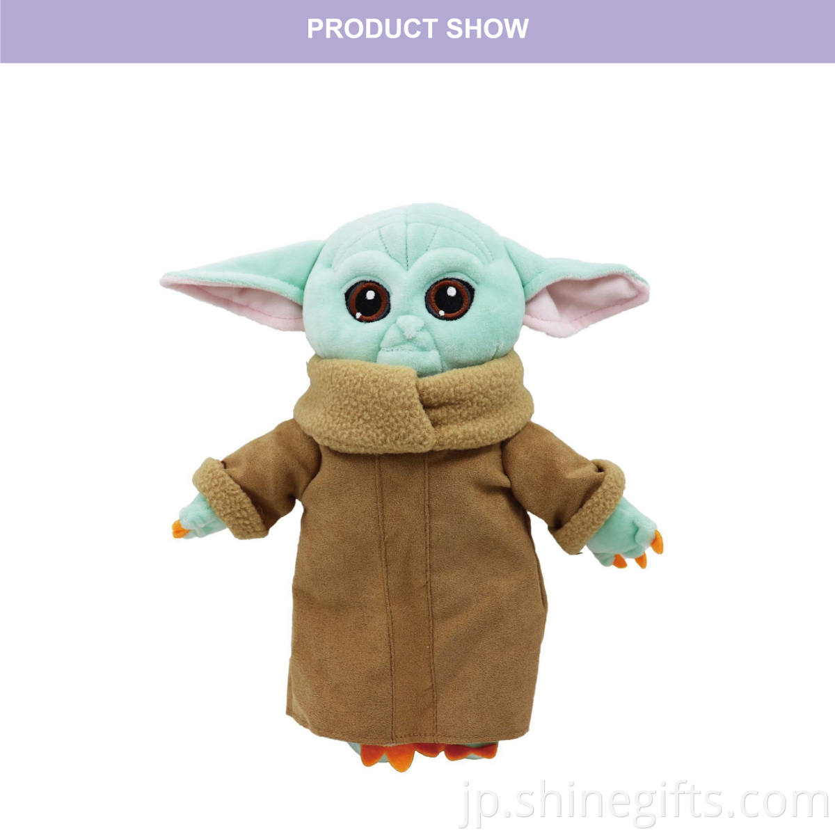 New Design Soft Comfortable Child Doll Gift Pillow Stuffed Animal Toy Baby Yoda Plush Toy